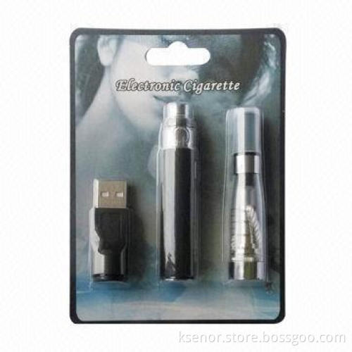Blister CE4 E-cigarette Starter Kit with 650/900/1,100mAh Battery Capacity